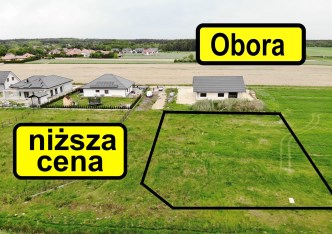 działka na sprzedaż - Lubin (gw), Obora