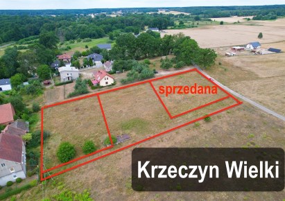 działka na sprzedaż - Lubin (gw), Krzeczyn Wielki