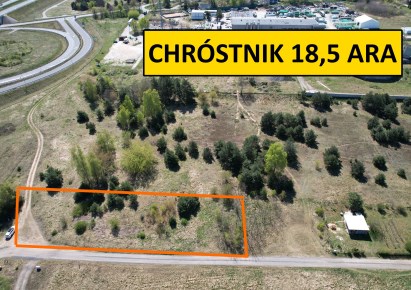 działka na sprzedaż - Lubin (gw), Chróstnik