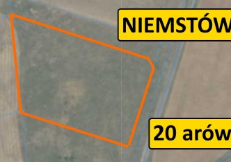 działka na sprzedaż - Lubin (gw), Niemstów