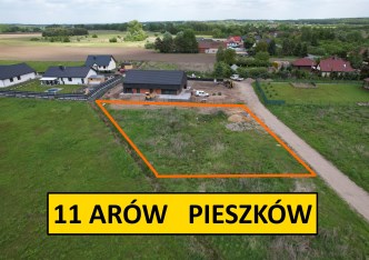 działka na sprzedaż - Lubin (gw), Pieszków