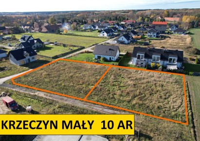 działka na sprzedaż - Lubin (gw), Krzeczyn Mały