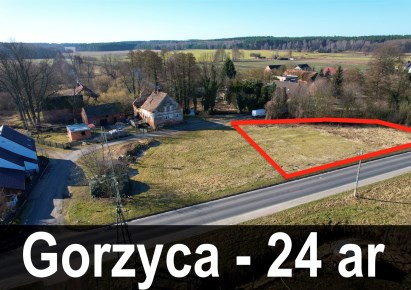 działka na sprzedaż - Lubin (gw), Gorzyca