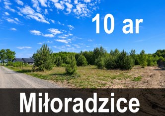 działka na sprzedaż - Lubin (gw), Miłoradzice