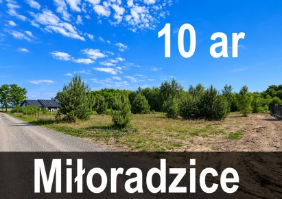 działka na sprzedaż - Lubin (gw), Miłoradzice