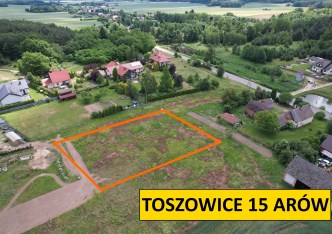 działka na sprzedaż - Rudna, Toszowice